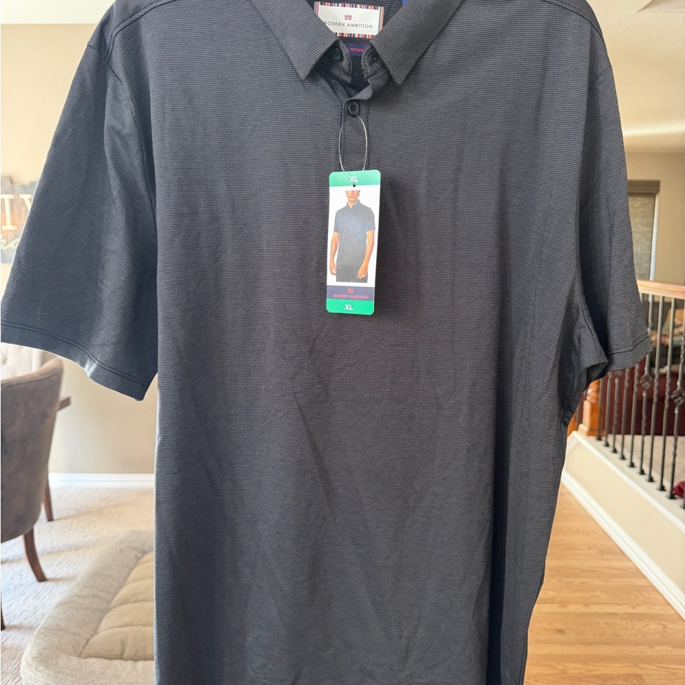 Elegant Black Polo Shirt for Men